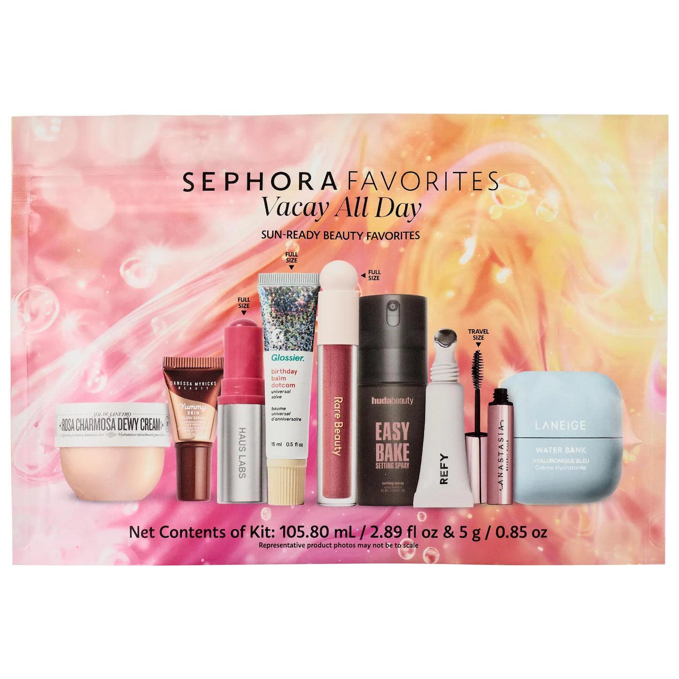 sephora - favorites vacay all day