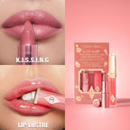 icon baby fresh pink closs and pink lipstick duo