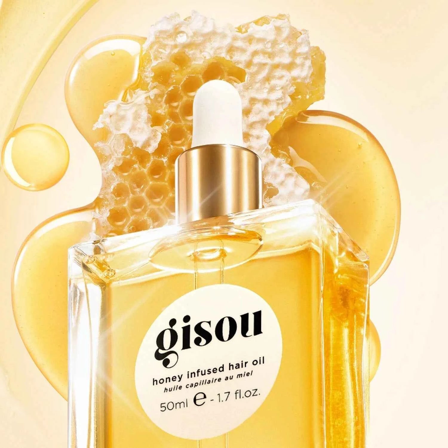 honey infused hair oil