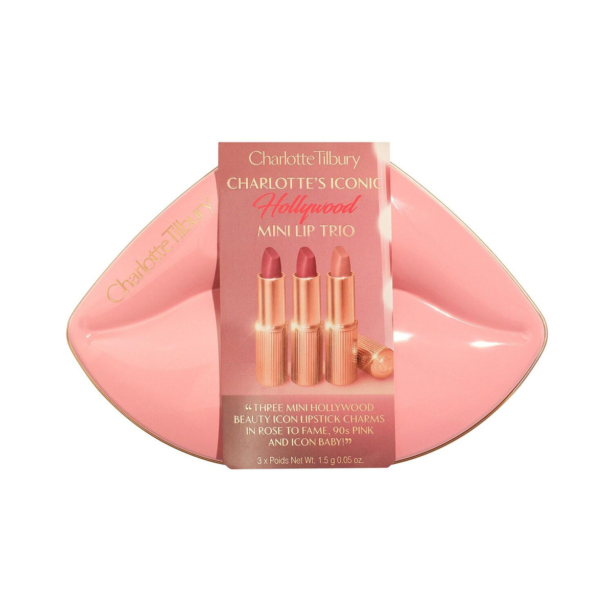Charlotte’s Iconic Hollywood Mini Lip Trio – Limited Edition