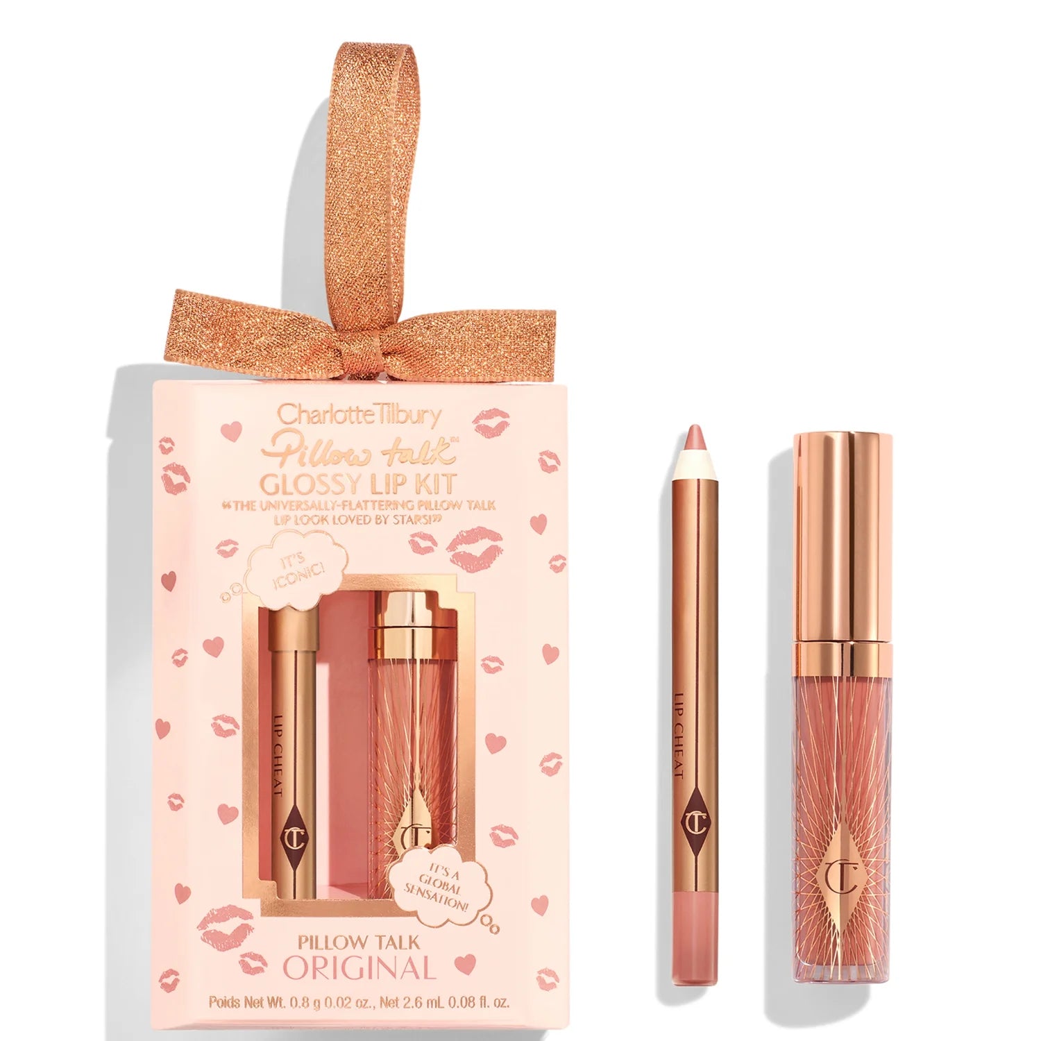 pillow talk glossy lip kit