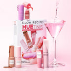 glow recipe - hue tins mini sizes tinted skincare